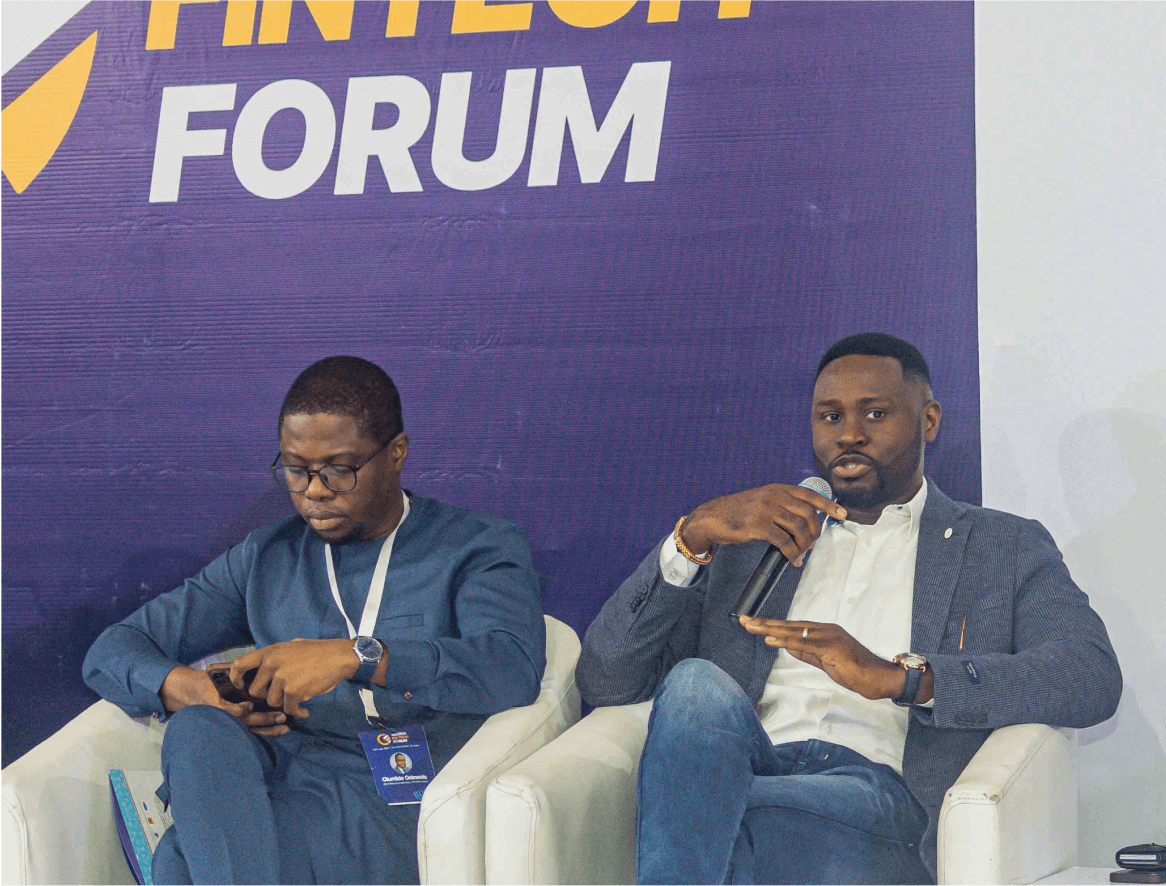 SEGUN AT NIGERIA FINTECH FORUM