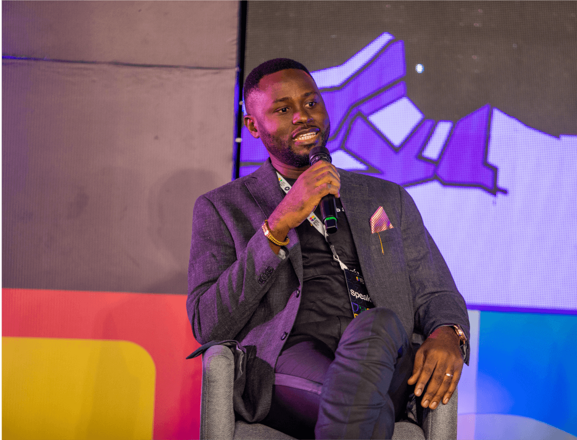 SEGUN AT THE AFRICA STARTUP FEST