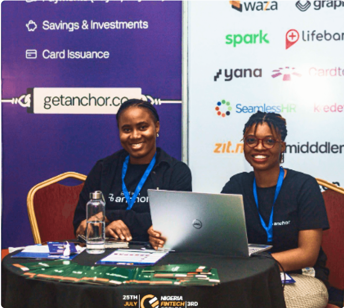 CREW AT NIGERIA FINTECH FORUM